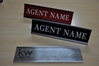 KW NAME PLATE WITH WALL HOLDER (1x8) 