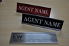 KW NAME PLATE WITH WALL HOLDER (1x8) 