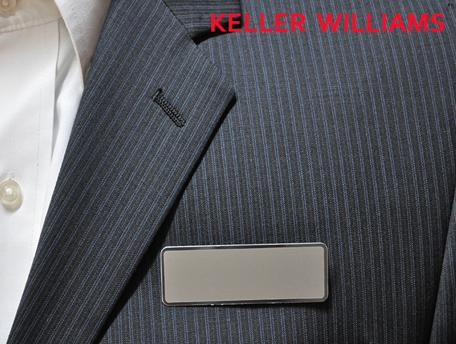 KW logo on frosted silver Slim 