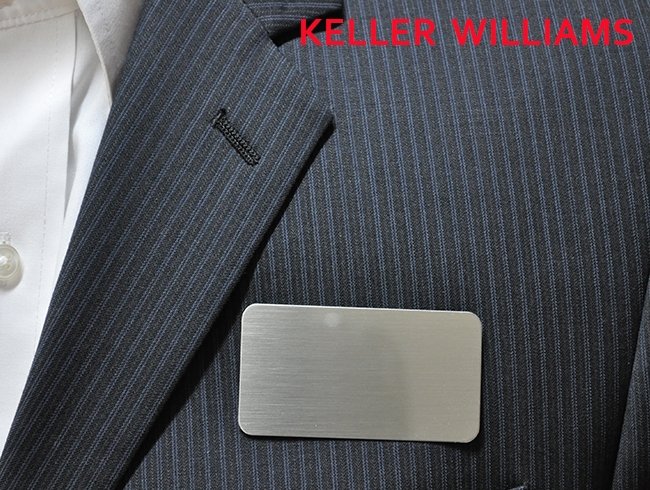 KW logo on  satin nickle silver 