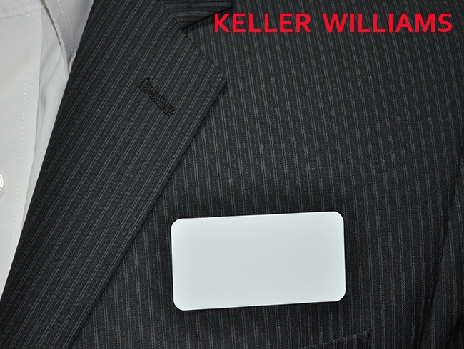 KW logo on white aluminum 