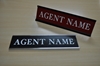 NAME PLATE WITH WALL HOLDER (3x12) 