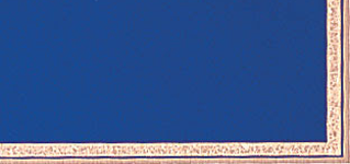 Blue (engraves gold)